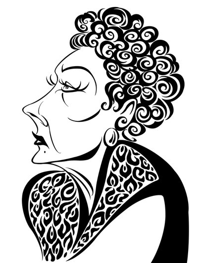 Gloria Swanson by Neale Osborne